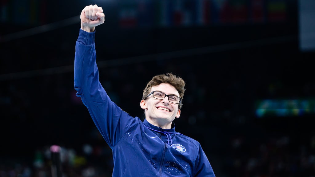 Olympic athlete Stephen Nedoroscik