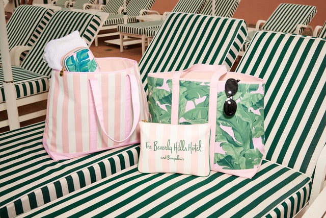 The Beverly Hills Hotel and Stoney Clover Lane collaborate on a range of travel accessories