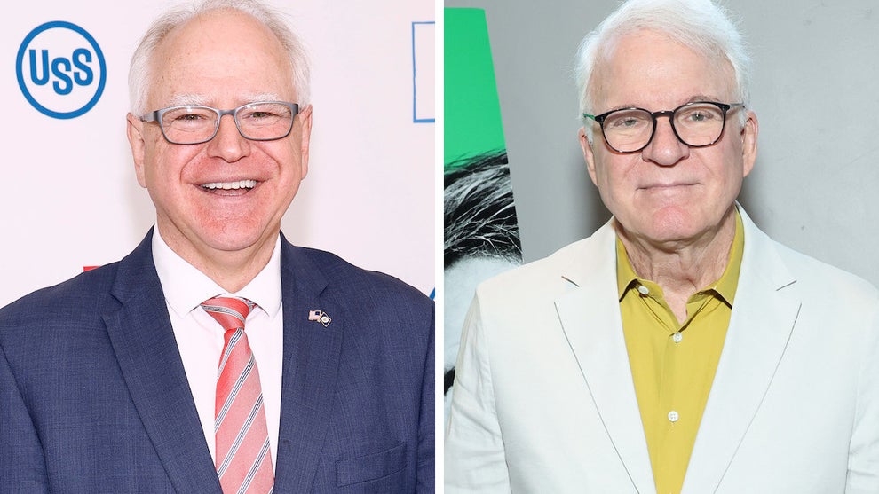 Tim Walz and Steve Martin
