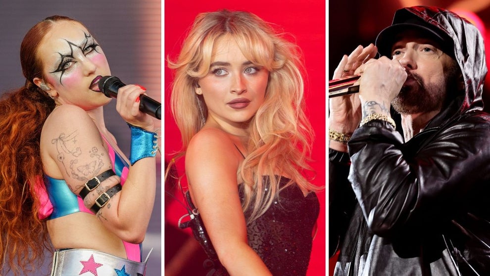 Chappell Roan, Sabrina Carpenter, Eminem
