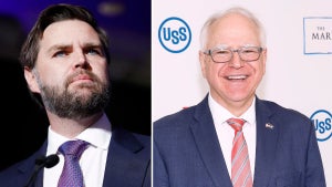 JD Vance and Tim Walz (Getty Images)
