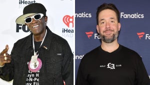 Flavor Flav, Alexis Ohanian (Getty Images)