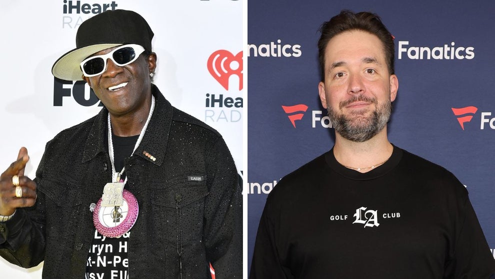 Flavor Flav, Alexis Ohanian (Getty Images)