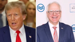 Donald Trump and Tim Walz (Getty Images)