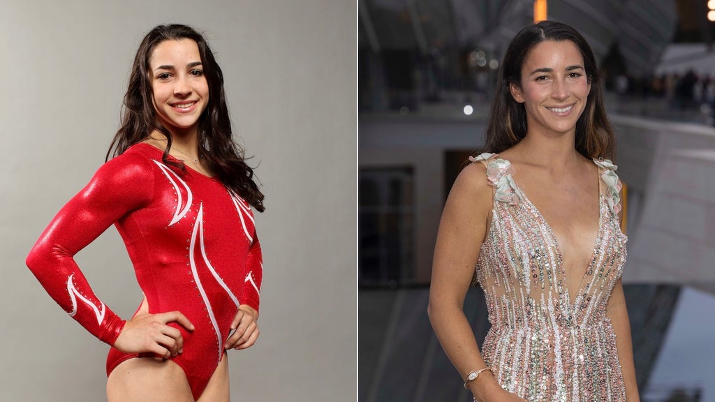 Aly Raisman at the 2012 and 2024 Olympics