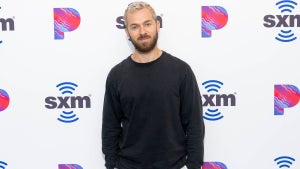 Artem Chigvintsev visits the SiriusXM studio at SiriusXM Studios on September 19, 2023 in Los Angeles, California