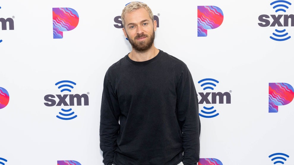 Artem Chigvintsev visits the SiriusXM studio at SiriusXM Studios on September 19, 2023 in Los Angeles, California