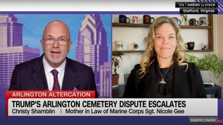 Mom Who Invited Trump to Arlington Cemetery Argues ‘No Political Campaigning’ Was Done | Video