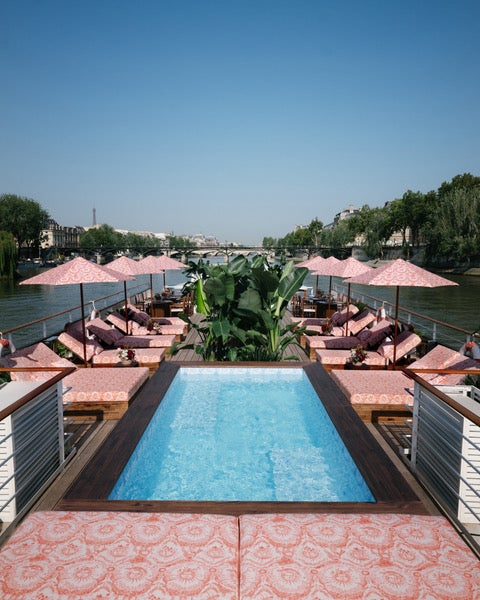 The Dior Spa Cruise drops anchor in Paris for the Olympic Games