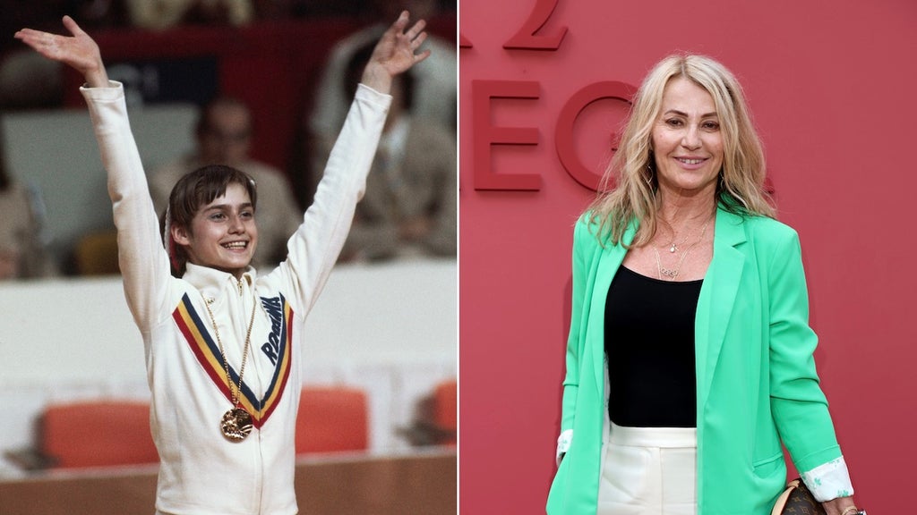 Nadia Comăneci in 1976 and 2024