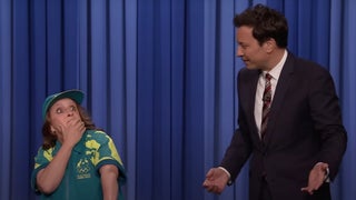 Rachel Dratch Crashes ‘The Tonight Show’ as Viral Australian Breakdancer Raygun | Video