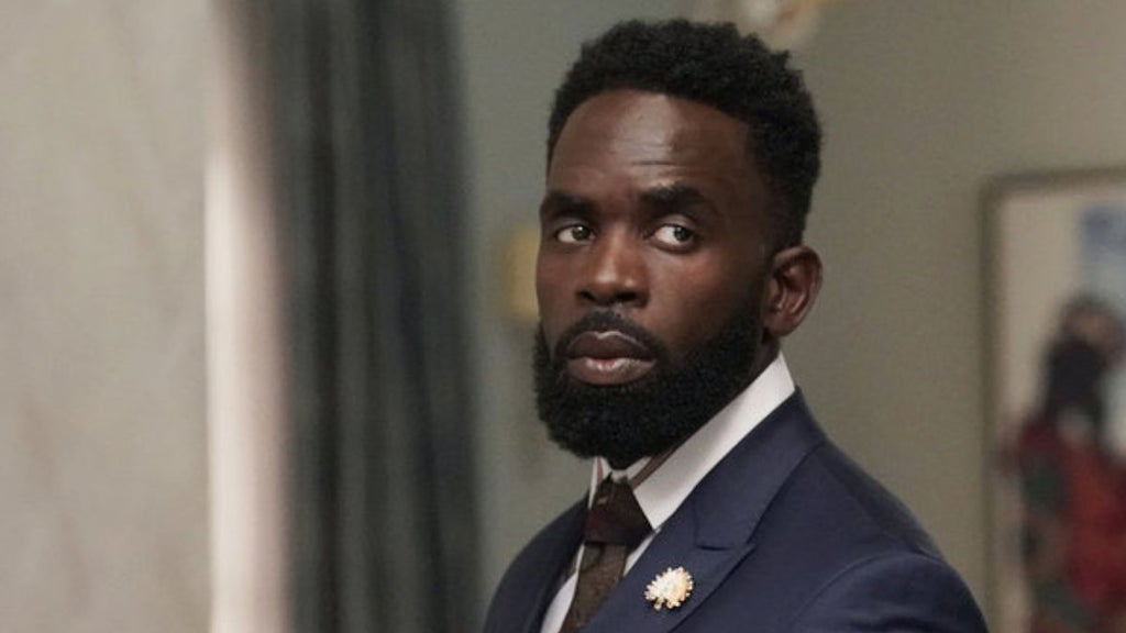 Jimmy Akingbola as Geoffrey in Season 3 of "Bel-Air" (Peacock)