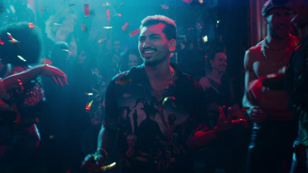 Nabhaan Rizwan as Dionysus in "Kaos" (Netflix)