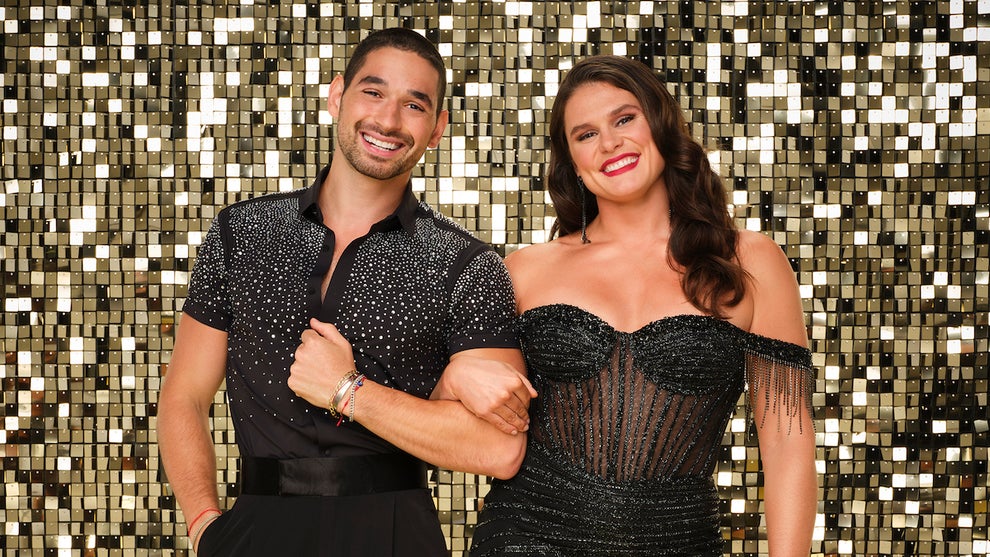 Alan Bersten and Ilona Maher on "Dancing With the Stars"
