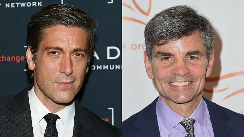 ABC News' David Muir and George Stephanopoulos