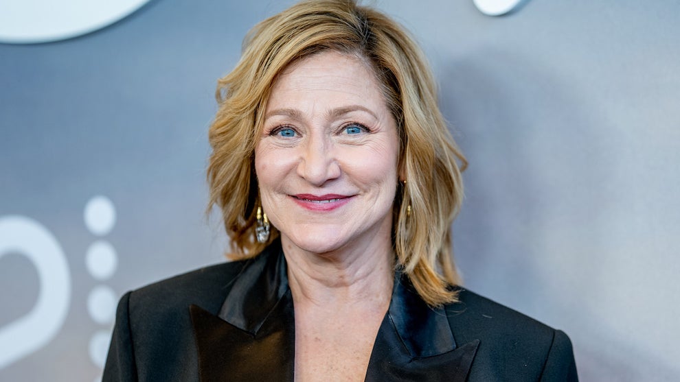 Edie Falco attends the Peacock's "Bupkis" World premiere in New York City
