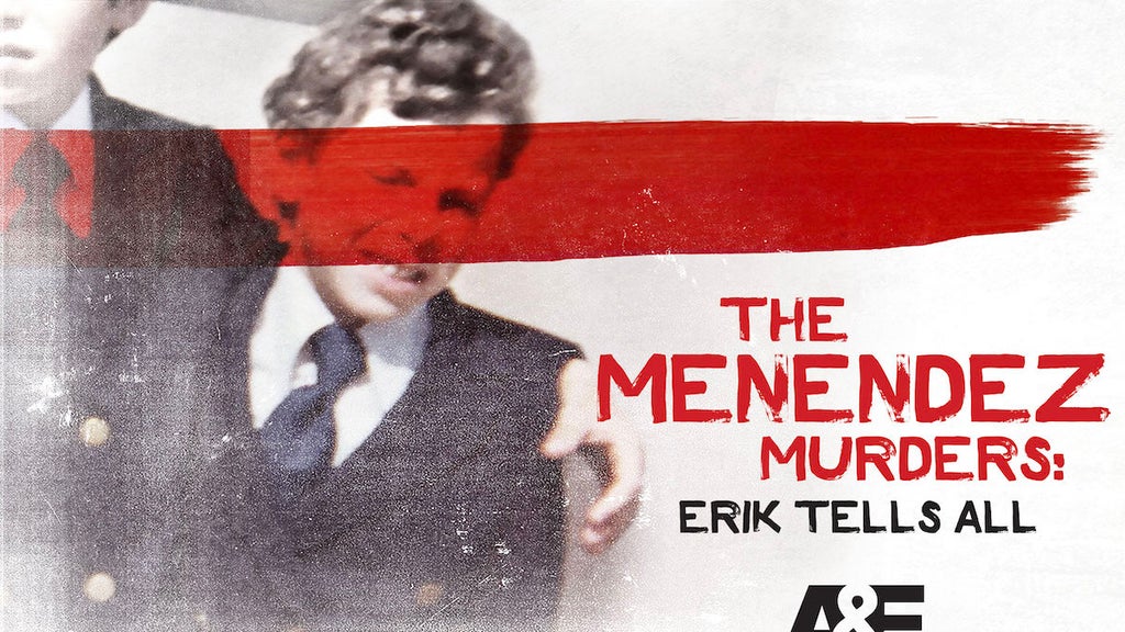 An A&E documentary "The Menendez Murders: Erik Tells All" (Credit: A&E)