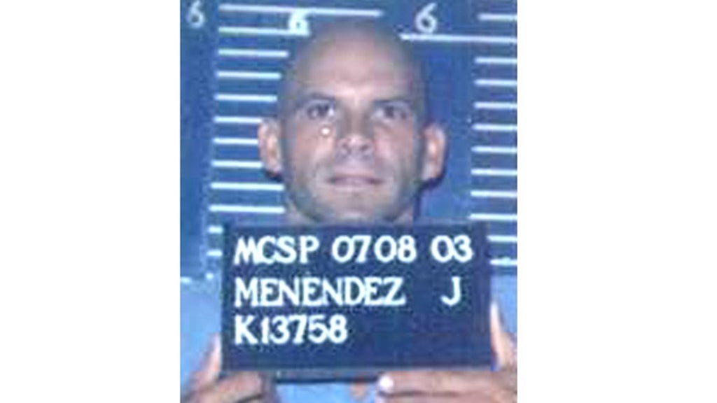 Lyle (Joseph) Menendez in a July 2003 mug shot taken at the Mule Creek State Prison.