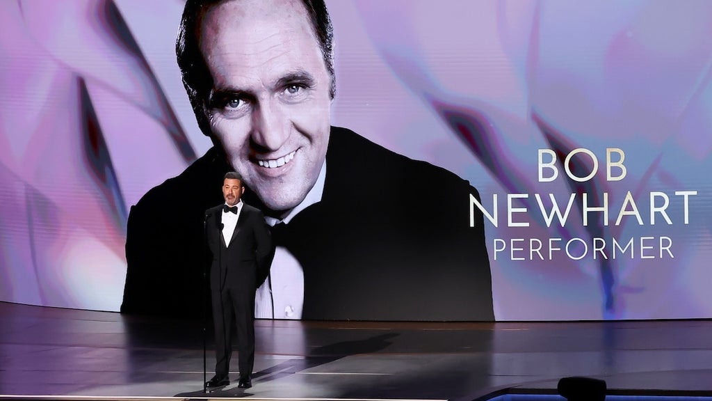 Jimmy Kimmel at the Emmys (Credit: Leon Bennett/Getty Images)