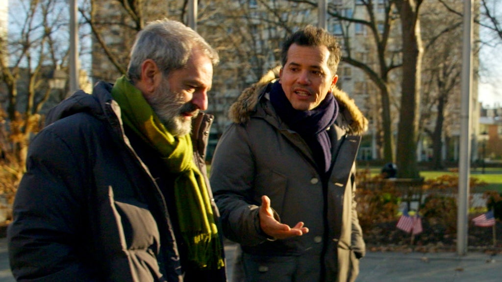 "American Historia" host John Leguizamo (right) with Professor José Moya