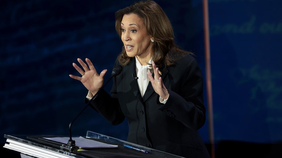 Kamala Harris debates Donald Trump for the first time on Sept. 10 in Philadelphia