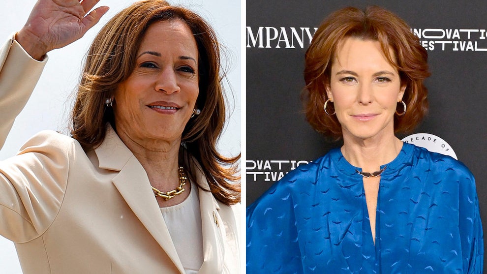 Kamala Harris and Stephanie Ruhle (Credit: Getty Images)