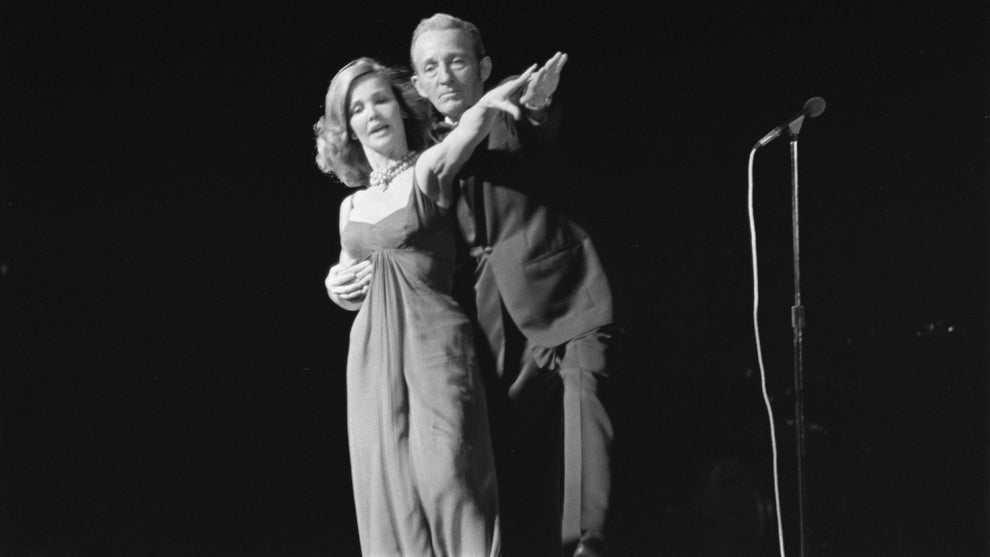 Kathryn Grant ​and Bing Crosby performing in 1972