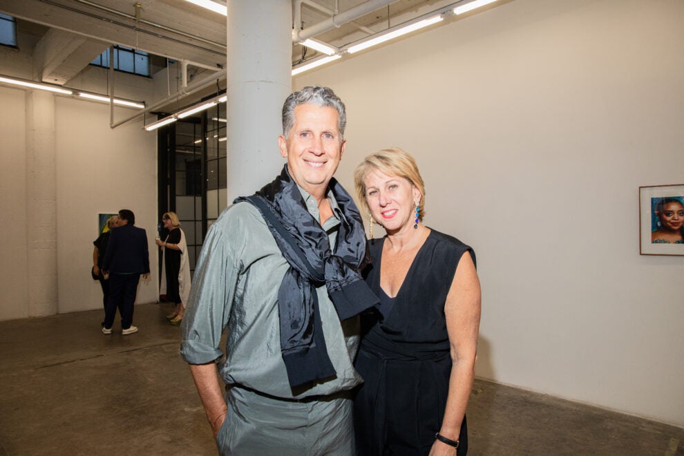 Stefano Tonchi and Sharon Waxman