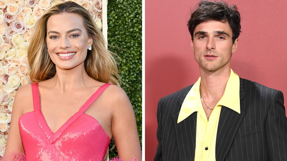 Margot Robbie and Jacob Elordi wuthering heights