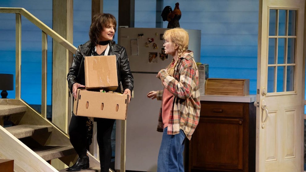Patti LuPone and Mia Farrow on Broadway