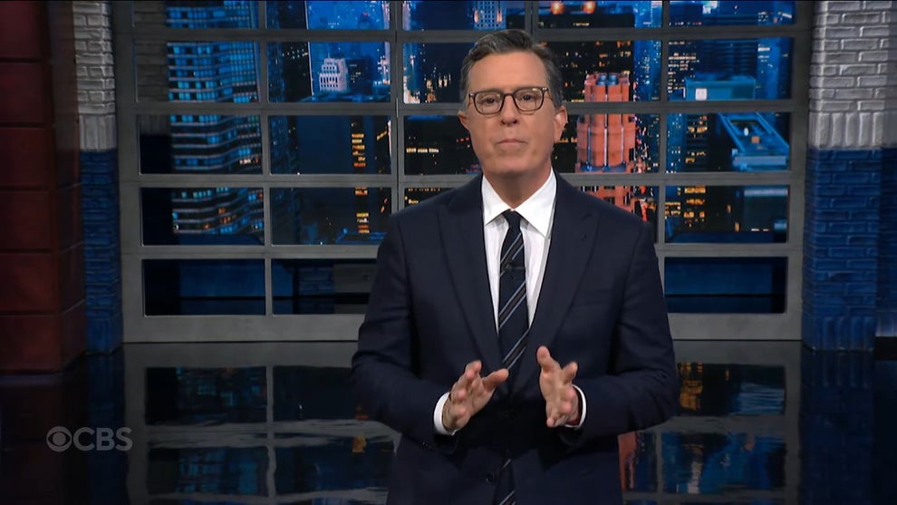 Stephen Colbert talks Harris, Trump and the Electoral College