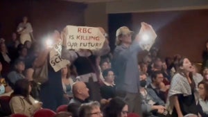 TIFF protesters