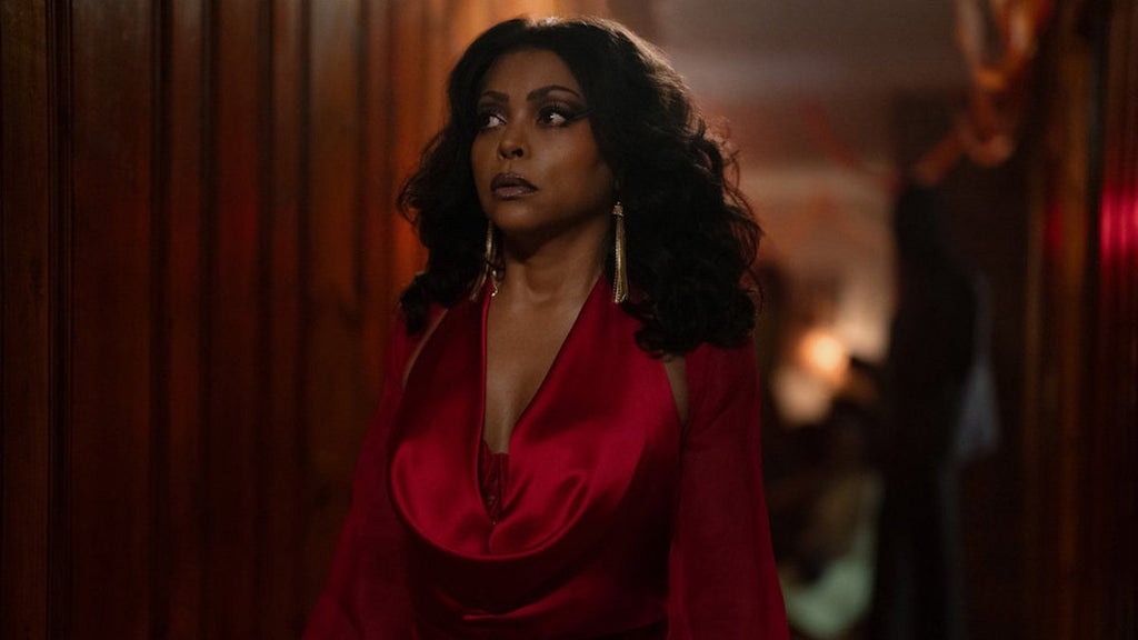 Taraji P. Henson as Vivian Thomas in "Fight Night: The Million Dollar Heist"(Credit: Eli Joshua Adé/Peacock)