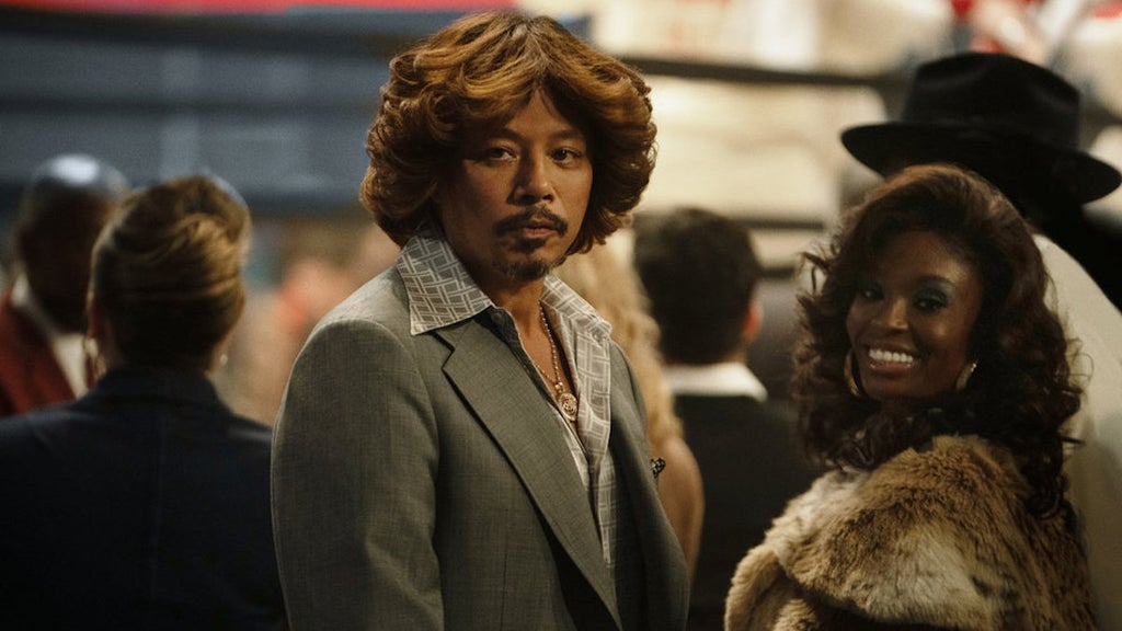 Terrence Howard as Cadillac Richie in "Fight Night: The Million Dollar Heist" (Credit: Eli Joshua Adé/Peacock)