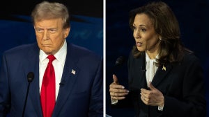 Donald Trump and Kamala Harris at ABC debate Sept. 10 (Credit: ABC News/Michael Le Brecht II)