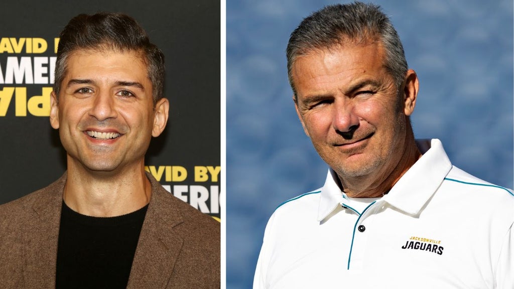 Tony Yazbeck as Urban Meyer in "American Sports Story: Aaron Hernandez" (FX)