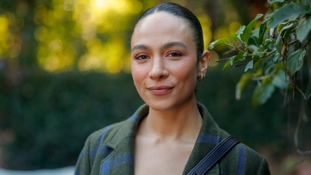 Aurora Perrineau attends TheRetaility.com's Galentine's Day brunch with Lightbox held at a private home in Los Angeles on February 08, 2024