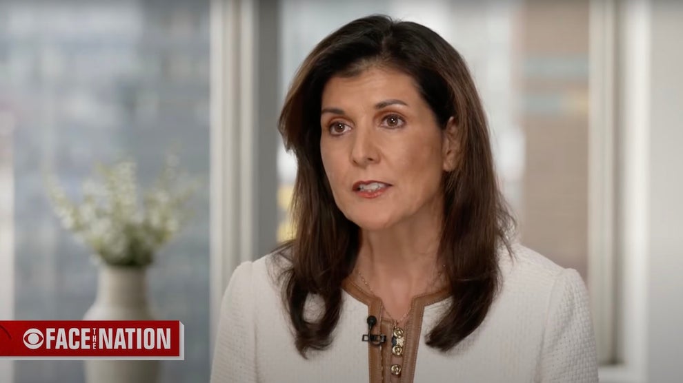 Nikki Haley on "Face the Nation"
