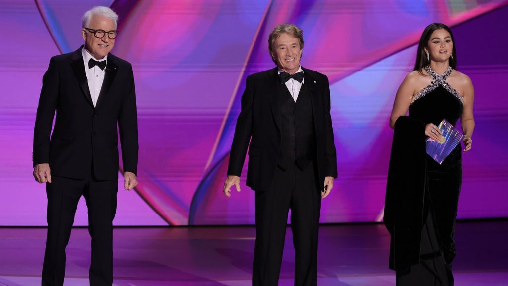 Steve Martin, Martin Short and Selena Gomez  at the 76th Primetime Emmy Awards (Getty Images)
