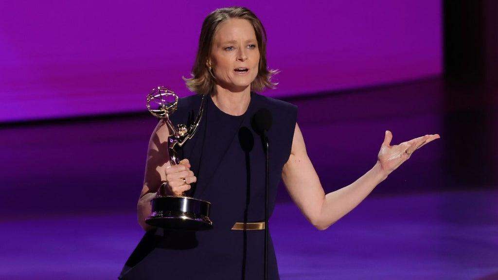 Jodie Foster onstage during the 76th Primetime Emmy Awards (Getty Images)