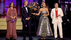 Maya Rudolph, Seth Meyers, Kristen Wiig, and Bowen Yang
