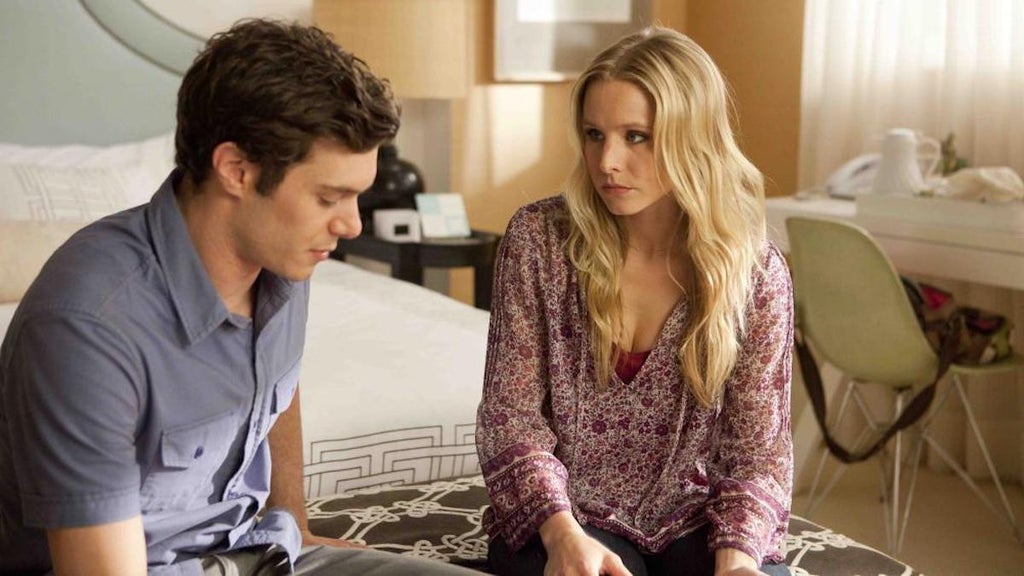 Adam Brody and Kristen Bell in "Some Girl(s)" (Credit: Leeden Media)