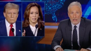 Jon Stewart Awestruck by Kamala Harris’ Abortion Answer During Debate: ‘She Crushed That’ | Video