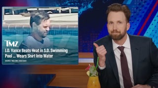 ‘The Daily Show’: Jordan Klepper Mocks JD Vance for Swimming With Shirt on, Securing the ‘Self-Conscious Middle School Vote’