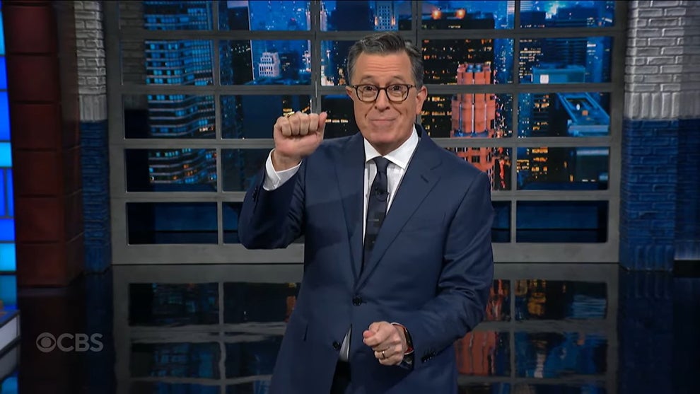 Colbert Monologue Donald Trump McDonald's