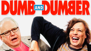 Kamala Harris Tim Walz Dumb and Dumber meme