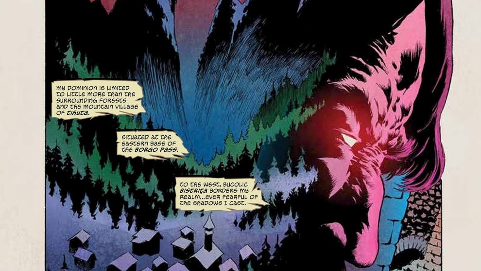 From the interior of "Dracula: Book II — The Brides" by Matt Wagner and Kelley Jones. (Image courtesy Orlok Press)