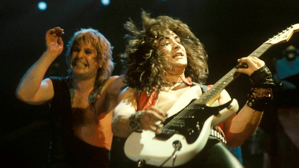 Ozzy Osbourne and Jake E. Lee (Credit: Richard E. Aaron/Redferns)