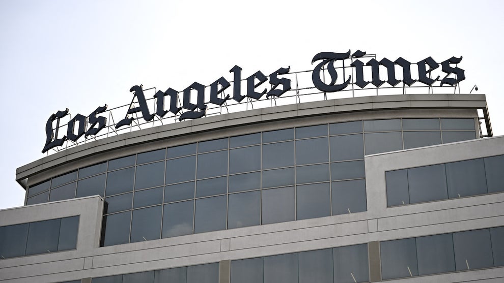 The Los Angeles Times (Credit: Patrick T. Fallon / AFP)