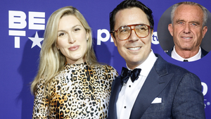Olivia Nuzzi and Ryan Lizza attend CBS News' 2023 White House Correspondents' Dinner after party